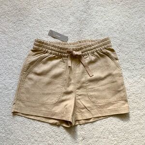 NWT/ J. Crew Linen Shorts, size XXS, Tan Beige, brand new! XS